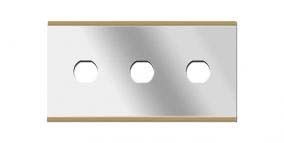 Żyletka 43x22x0,40 G v 43x40 G carbon steel TiN