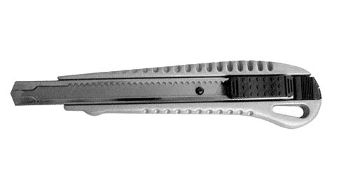 Nóż metalowy na ostrza 9 mm A31