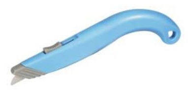 Lekki nóż bezpieczny z mechanizmem sprężynowym B92