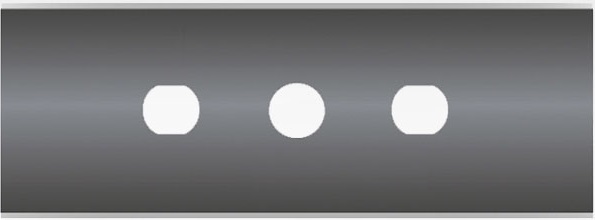 Żyletka 60x22x0,2 mm v 60x20 G black carbon