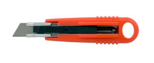 Nóż bezpieczny B11 na ostrza trapezowe 17 mm