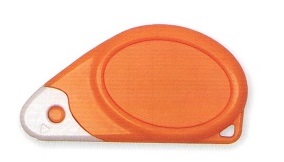 Lekki nóż bezpieczny z ukrytym ostrzem ceramicznym B90 do delikatnego nacinania pojedynczych warstw papieru lub folii