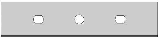 Żyletka 100x22x0,4 carbon krawędź tnąca tylko z jednej strony